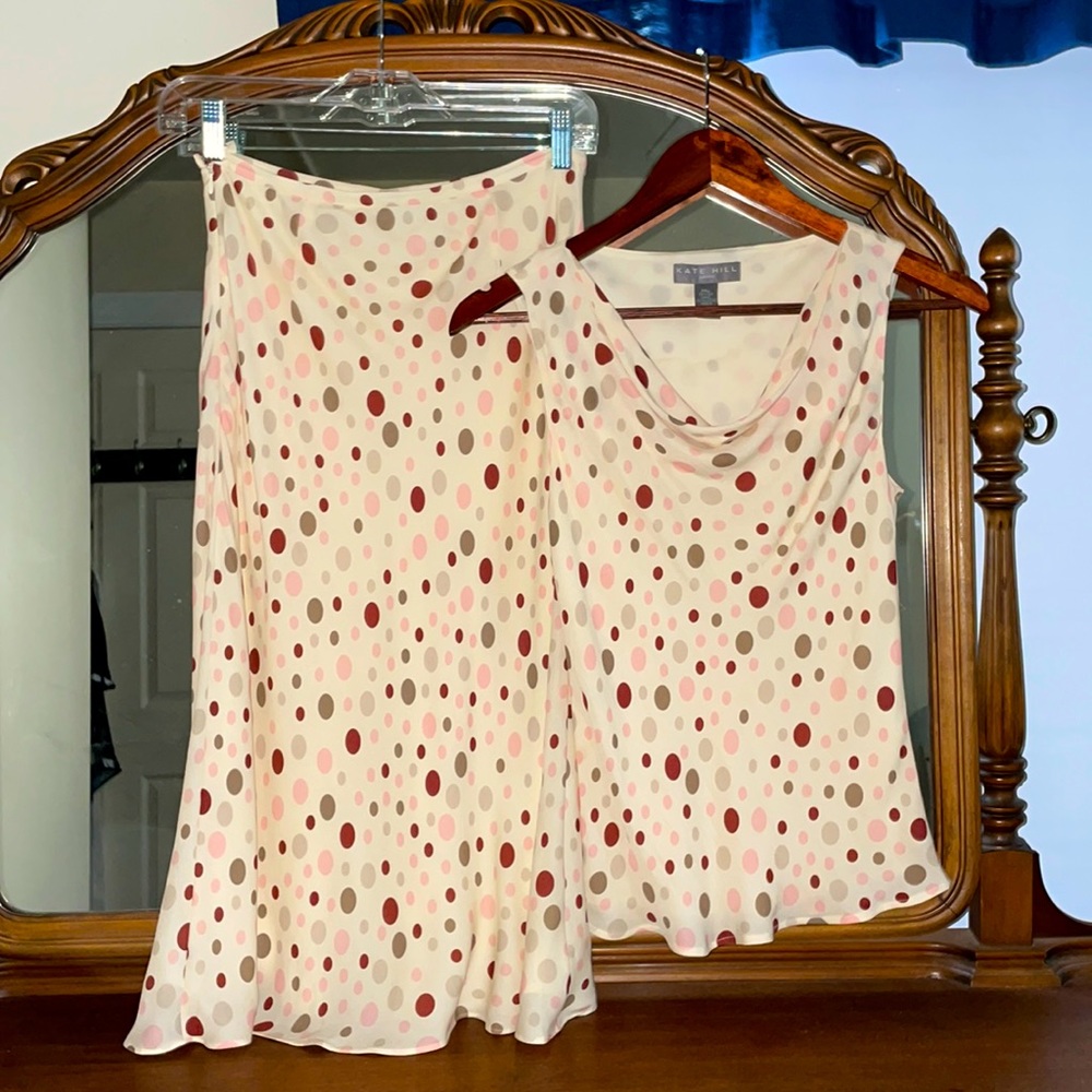 Kate Hill 2 Piece Top and Skirt